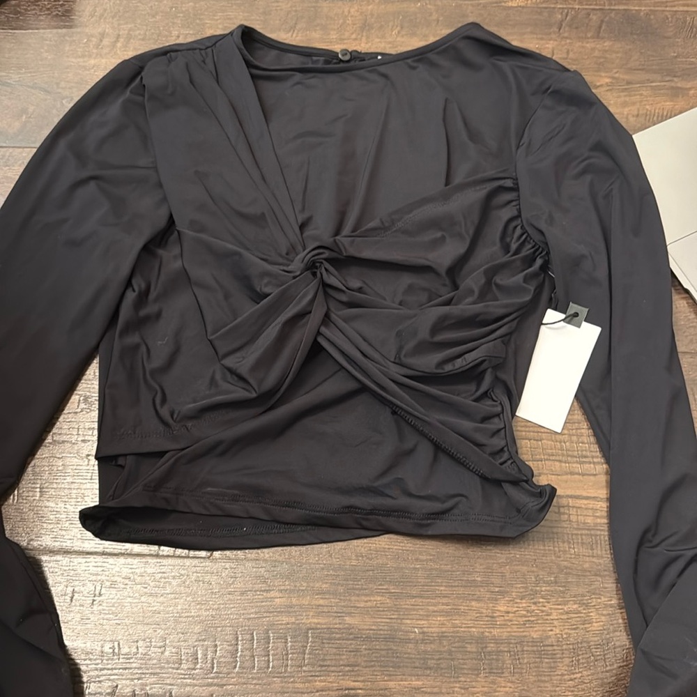 Black Long sleeve top